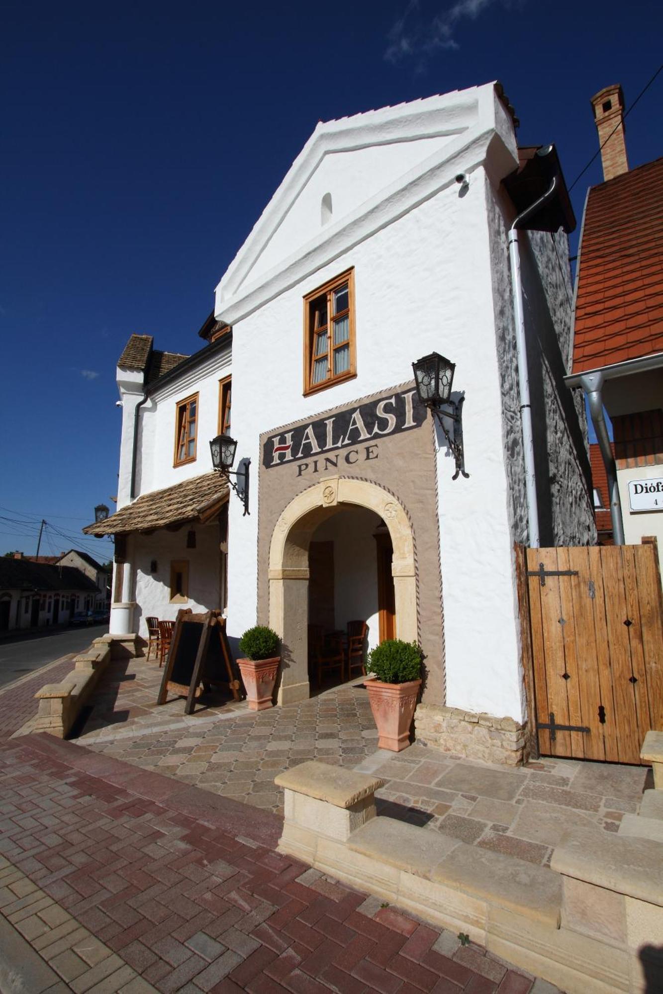 Halasi Pince Panzió Villány Exterior foto